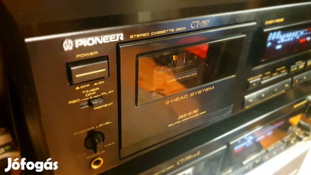 Pioneer CT-757 3 fejes csúcs deck a 7 széria 2.helyén