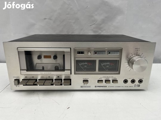 Pioneer CT-F500 deck magnó szervizelve vintage hifi
