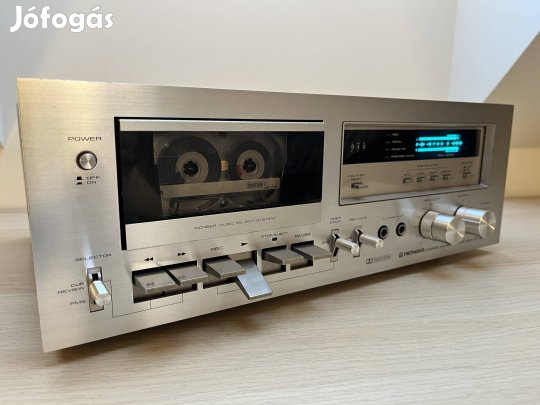 Pioneer CT-F650 deck magnó szervizelve vintage hifi