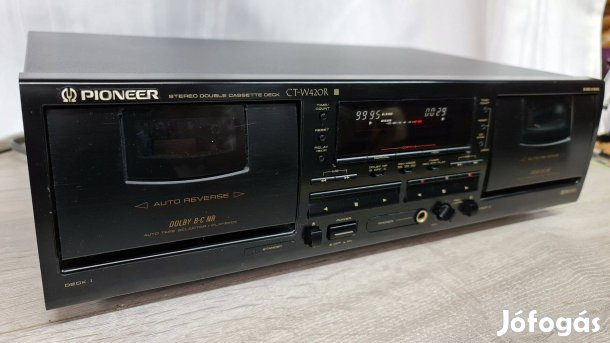 Pioneer CT-W420R kétkazettás deck eladó