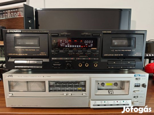 Pioneer CT-W851R dupla kazettás magnó deck eladó