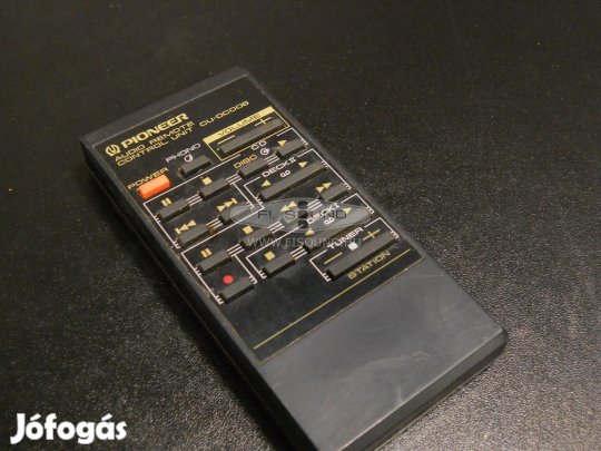 Pioneer CU-DC006 hifitorony gyári távirányító (1.)