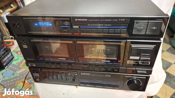 Pioneer DC-X21Z magnós Hi-Fi erősítő+F-X21Z tuner torony
