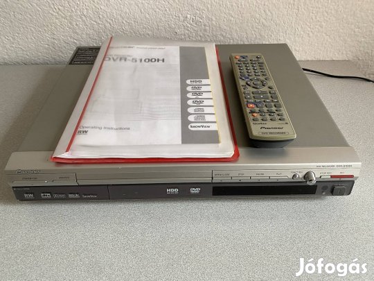 Pioneer DVR 5100H DVD felvevő