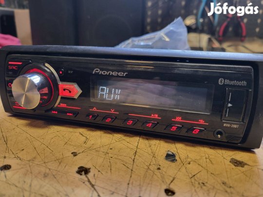 Pioneer MVH-29BT fejegység (Bluetooth-usb-aux)