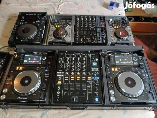 Pioneer Nexus szett Cdj 2000Nxs Djm 900Nxs 2. Cserélhető is