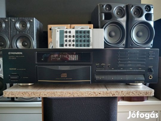 Pioneer PD-S501 CD-lejátszó szép állapotban távval eladó