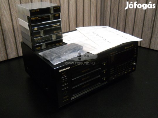 Pioneer PD-TM3 ,18 lemezes, 3 magazinos CD lejátszó távirányítóval