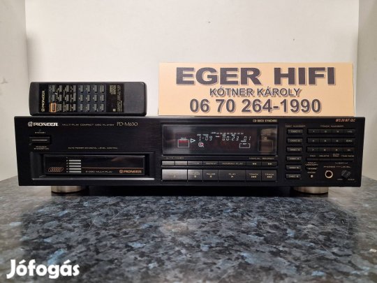 Pioneer Pd-M630, 6 lemezes cd lejátszó távirányítóval 