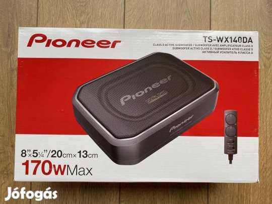 Pioneer TS-WX140DA Aktív Mélysugárzó Új