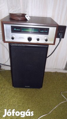 Pioneer eredeti hangfal TS-1750 és erősítős vintage visszhang fej 1976