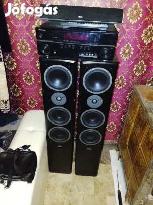 Pioneer erősitő és 2 db magnat hangfal