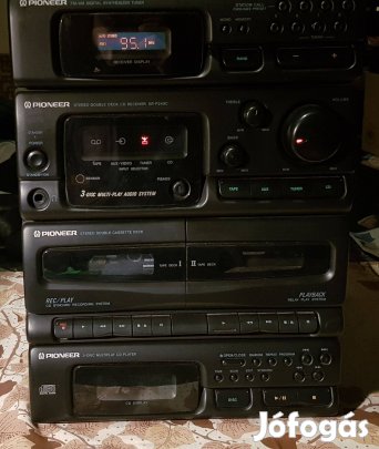 Pioneer hifi erősítő, tuner, cd, aux