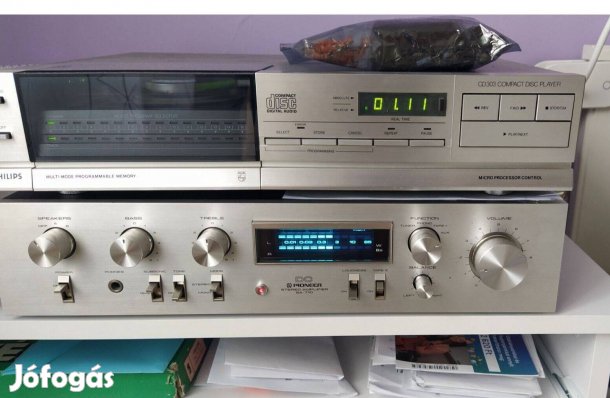 Pioneer sa710 erősítő kék korszak felújítva