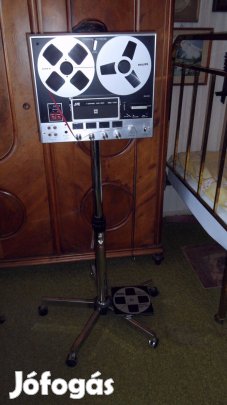 Pioneer teleszkóppal hangszóró acél állványzat JVC 4 sáv magnetofon