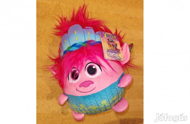 Pipacs Trollok 3. eredeti új címkés plüss