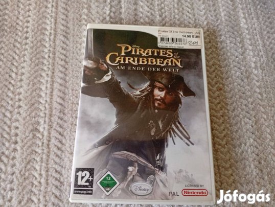Pirates of the Carribean eredeti Nintendo Wii játék