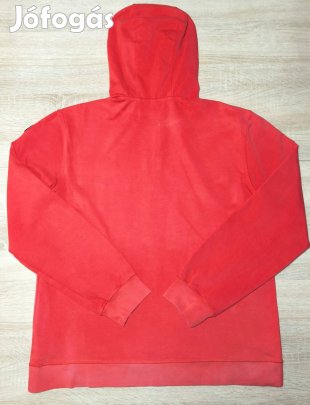 Piros 3P férfi kapucnis pulóver