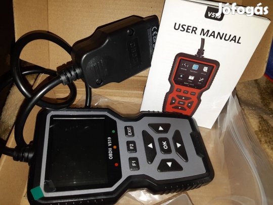 Piros OBD2 Eodb, Odbii szkenner gépjármű diagnosztikai eszköz, motorkó