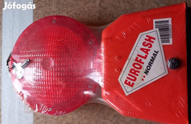 Piros állandó fényű lámpa