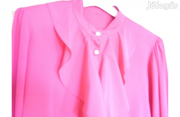 Piros hosszú ujjú blúz 44-es méretben