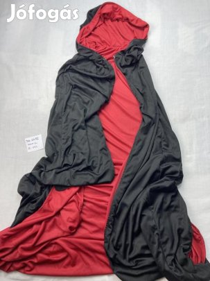 Piros köpeny, piros palást, fekete köpeny, fekete palást, új DK2056