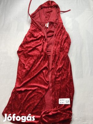 Piros köpeny, piros palást, felnőtt jelmez DV421