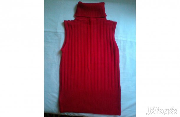 Piros kötött mellény S