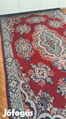 Piros mintas szőnyeg 2x3m