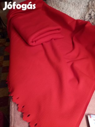 Piros plédek/2 db./