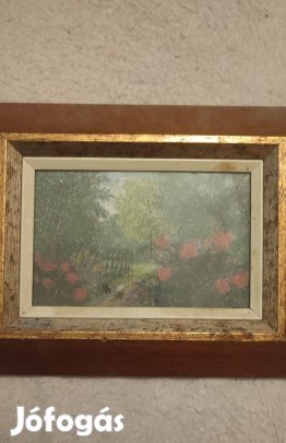 Piros rózsák festmény