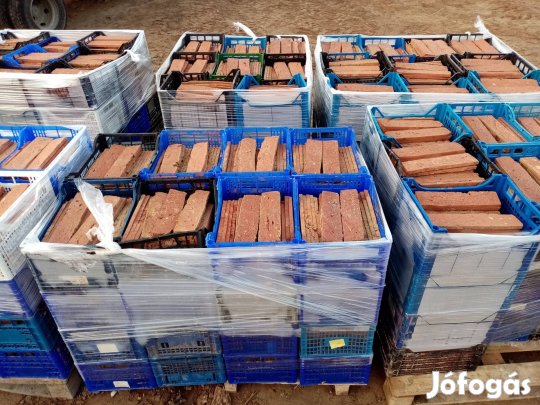 Piros szeletelt tégla, belső téglaszelet! Orsz. szállítás!