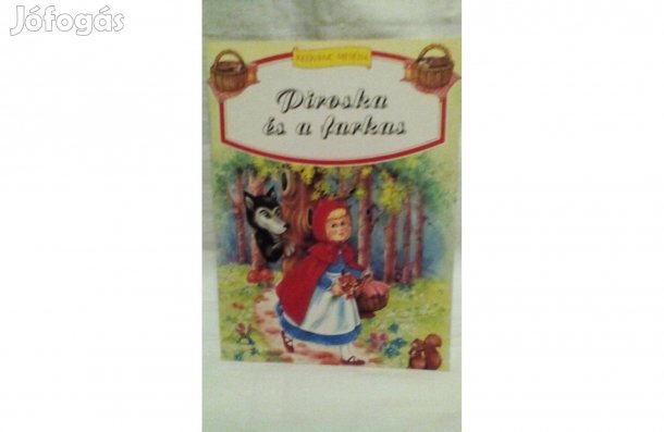Piroska és a farkas -színes mesefüzet gyerekeknek