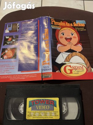 Piroska és a farkas mese vhs grimm