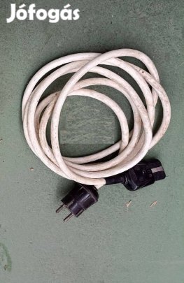 Piskóta csatlakozós bakelit Villany rezsó/kenyérpirítópiritó Tápkábel