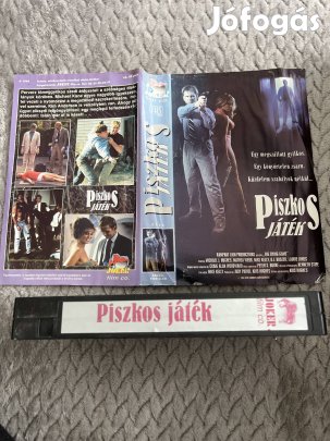 Piszkos játék vhs nagytok thriller. 