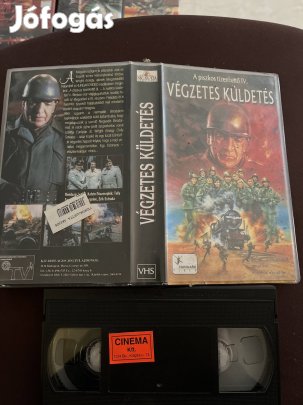 Piszkos tizenkettő 4 végzetes küldetés akció vhs kistok