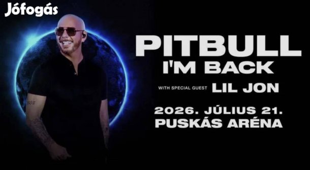 Pitbull 07.21-i állójegy + Pamkutya 03.14-i ülőjegy = 60ezer Ft