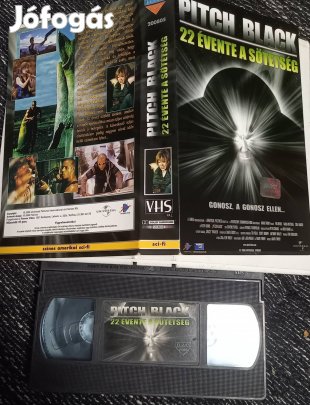 Pitch Black - sci-fi vhs - nagytok