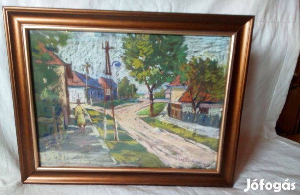 Pittner Olivér pasztellkép eladó