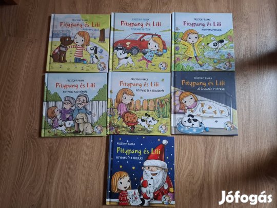 Pitypang és Lili mesekönyvek 