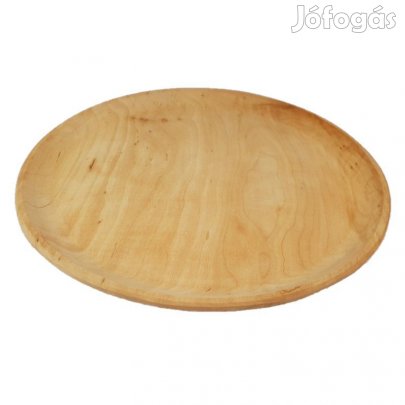 Pizzás tányér 35cm kerek fatál