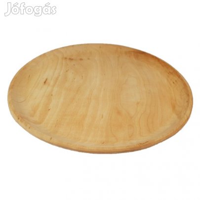 Pizzás tányér 35cm kerek fatál