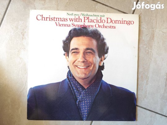 Placido Domingo-bakelit hanglemez kiváló állapotban Ex