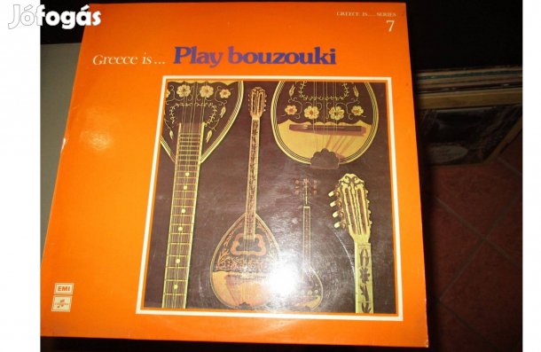 Play bouzouki bakelit hanglemez eladó (görög zene)