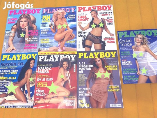 Playboy 2001 07-12., 2003 03