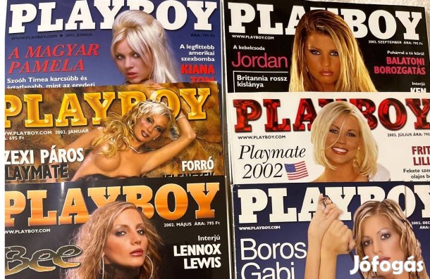 Playboy 2002-es számok