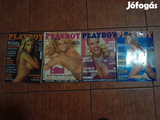 Playboy Magazinok 2002 -2005 év közötti Dundika stb.