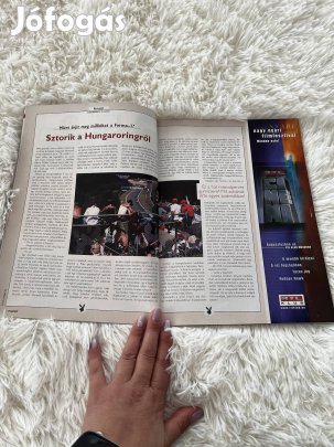 Playboy retro, 2001 Augusztus, Pamela Anderson, Fejérvári J