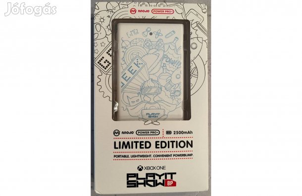 Playit Show limitált kiadású Power Bank külső akkumulátor akku töltő